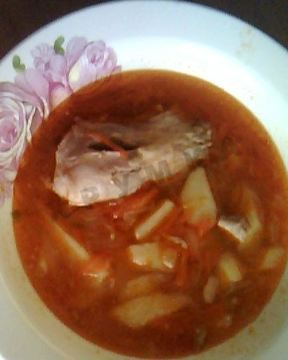 Суп щи из квашеной капусты с мясом