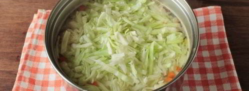 зеленые щи с капустой и крапивой. Шаг 6