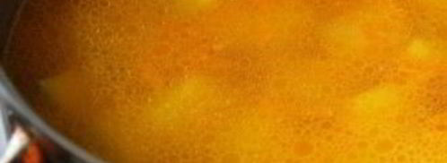 сливочный суп с фрикадельками. Шаг 3