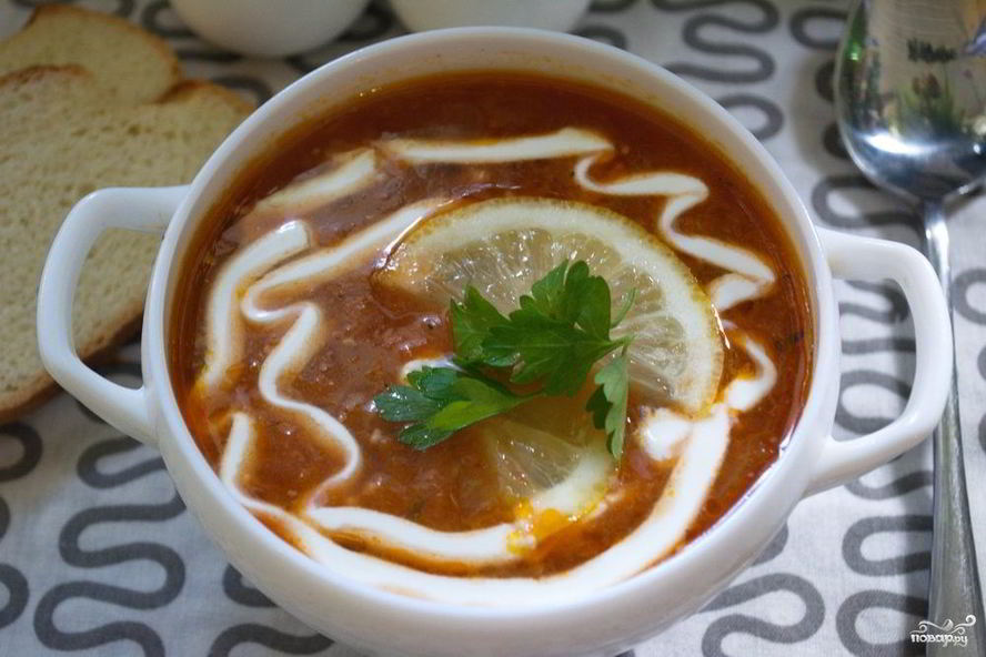 Рецепт домашней мясной солянки