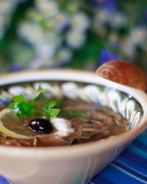 Грибная солянка с капустой