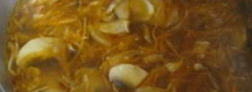 грибная солянка с капустой. Шаг 8