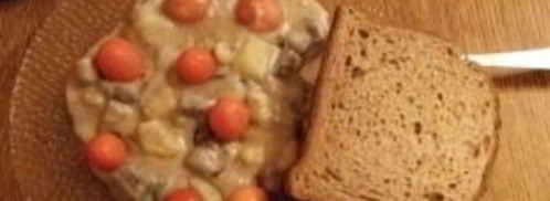 грибная солянка с картошкой и сметаной. Шаг 5