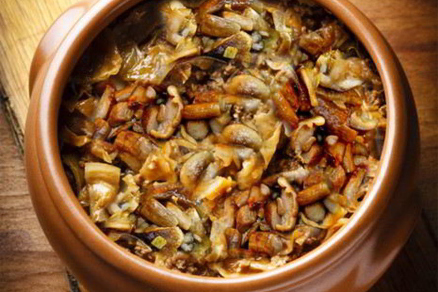 Рецепт грибной солянки с опятами