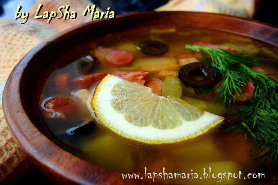 Рецепт любимой солянки моего мужа