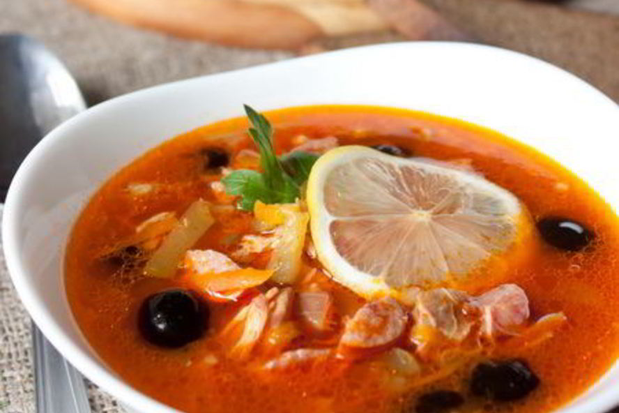 Рецепт сборной мясной солянки