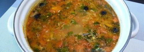 сборная рыбная солянка. Шаг 11