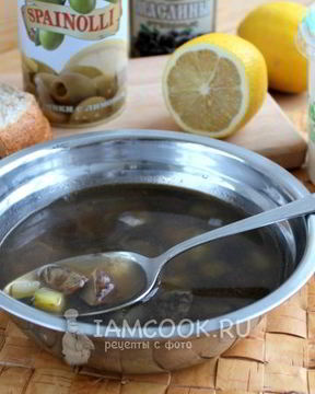 Солянка грибная по ГОСТу