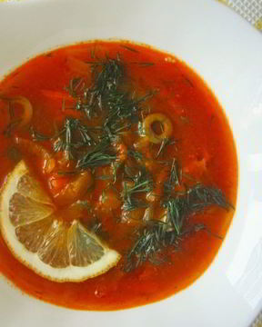 Солянка рыбная