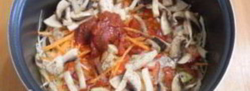 солянка с грибами и капустой. Шаг 6