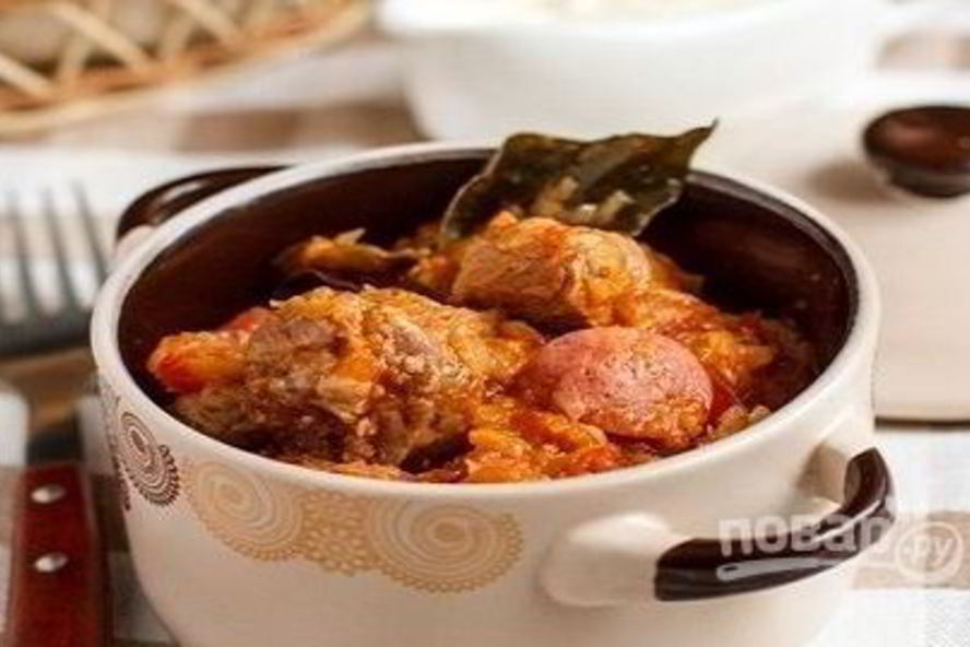 Рецепт солянки с капустой и мясом