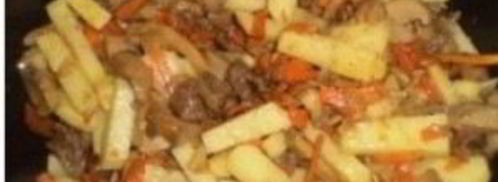 солянка с картошкой в мультиварке. Шаг 3