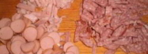 солянка с колбасой и грибами. Шаг 5
