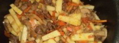 солянка с колбасой и грибами. Шаг 7