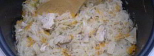 солянка с мясом и капустой. Шаг 4