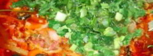 солянка с томатной пастой. Шаг 8