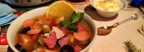 солянка сборная мясная по-домашнему. Шаг 6