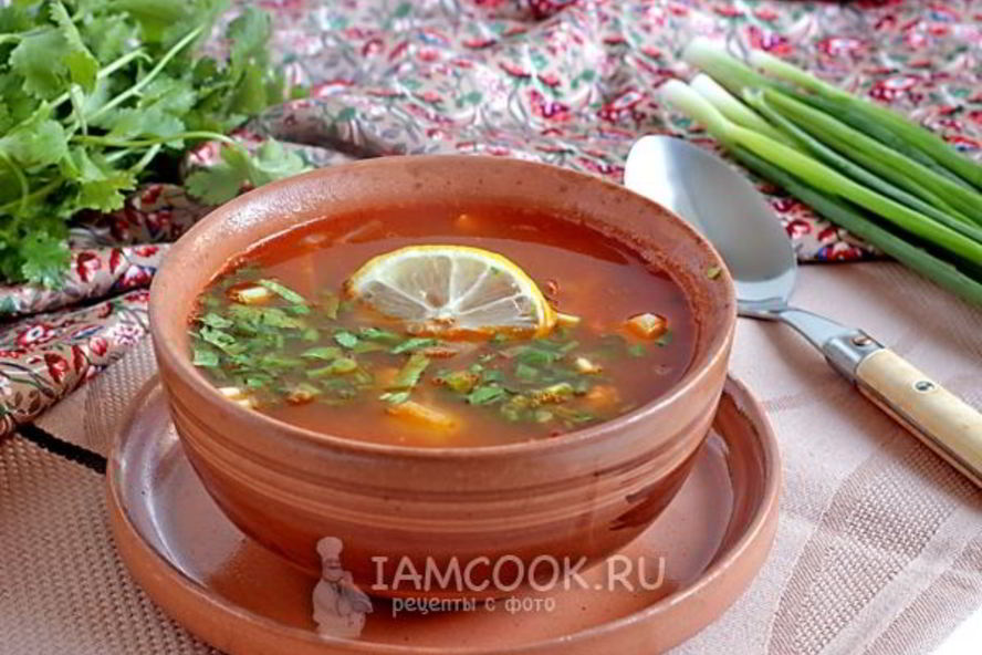 Рецепт солянки сборной мясной с картошкой