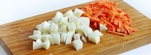 солянка сборная мясная с картошкой. Шаг 6