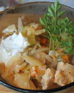 Солянка — тушеная капуста с мясом