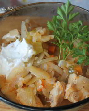 Солянка — тушеная капуста с мясом