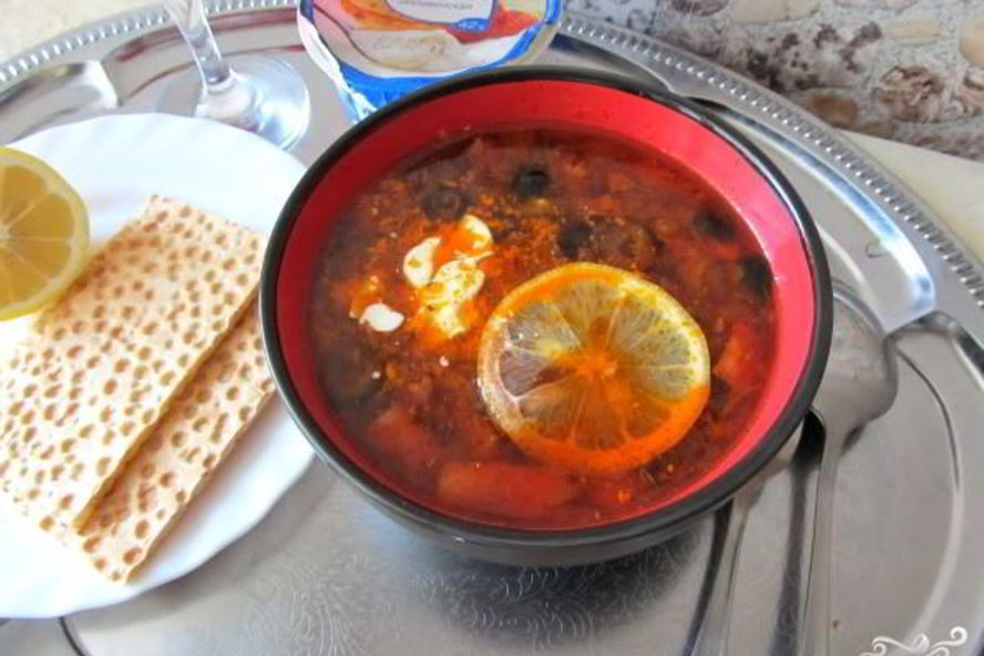 Рецепт солянки в мультиварке панасоник