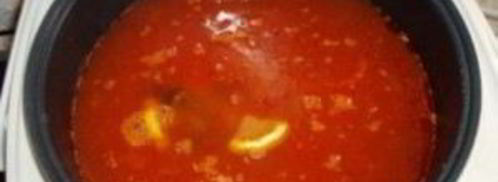 солянка в мультиварке. Шаг 12