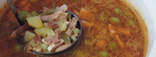 суп-солянка обедаем дома. Шаг 6