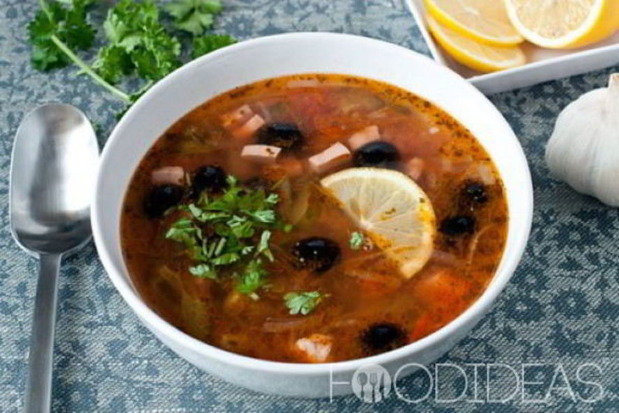 Рецепт супа солянка