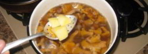 суп грибной с лисичками. Шаг 2