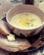 Суп из брокколи с сыром