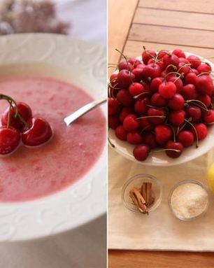 Суп из черешни