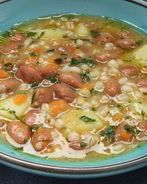 Суп из консервированной фасоли