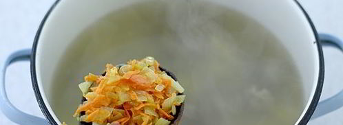 суп из куриных желудков. Шаг 7