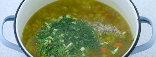 суп из куриных желудков. Шаг 8