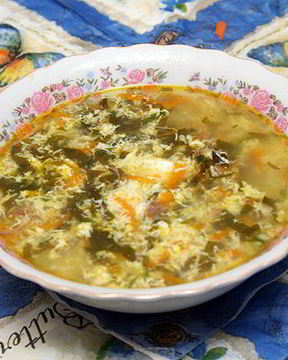 Суп из щавеля