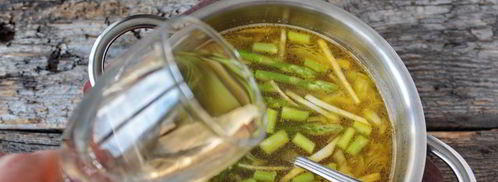 суп из спаржи. Шаг 5