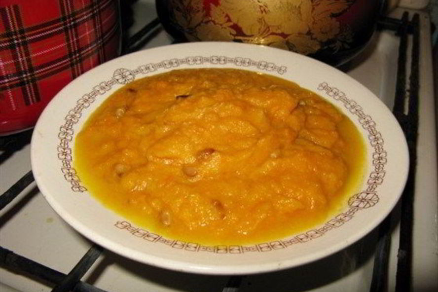 Рецепт супа из тыквы и моркови