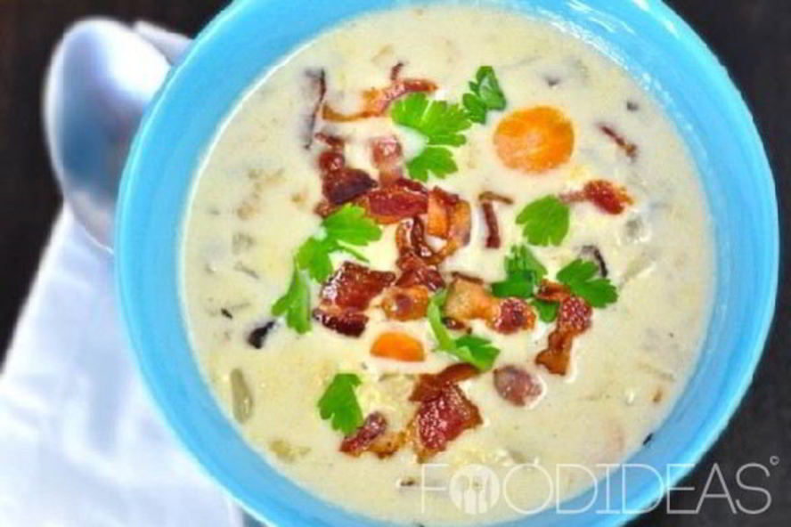 Рецепт супа клэм-чаудер