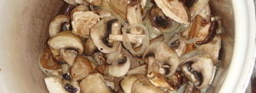 грибной суп-пюре капучино. Шаг 5