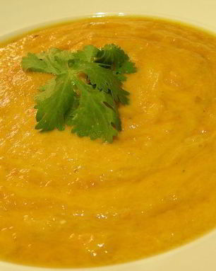 Морковный суп-пюре с карри