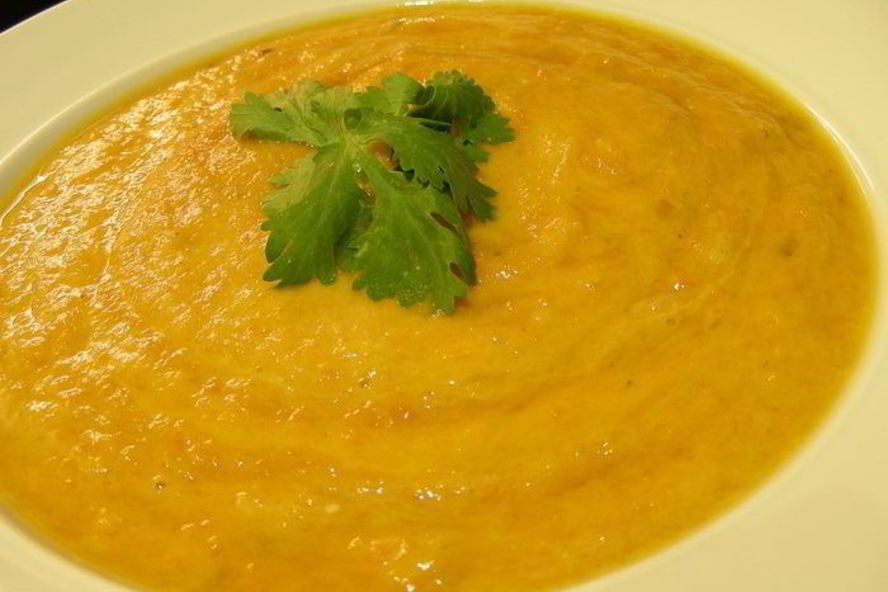 Рецепт морковного супа-пюре с карри
