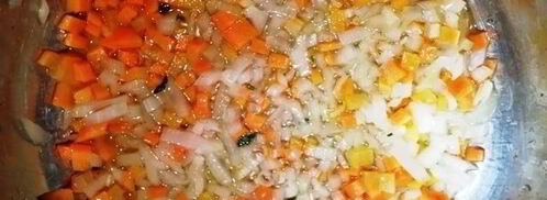 овощной суп-пюре с тунцом. Шаг 3