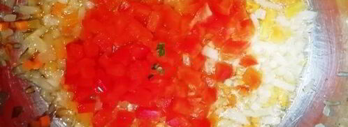 овощной суп-пюре с тунцом. Шаг 4