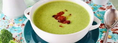 суп-пюре из брокколи со сливками. Шаг 11