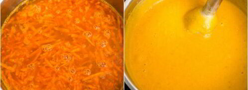 суп-пюре из чечевицы. Шаг 3