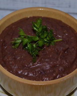 Суп-пюре из фасоли