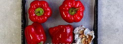 суп-пюре из печеного перца. Шаг 3