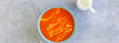 суп-пюре из печеного перца. Шаг 12