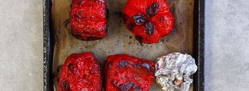 суп-пюре из печеного перца. Шаг 4